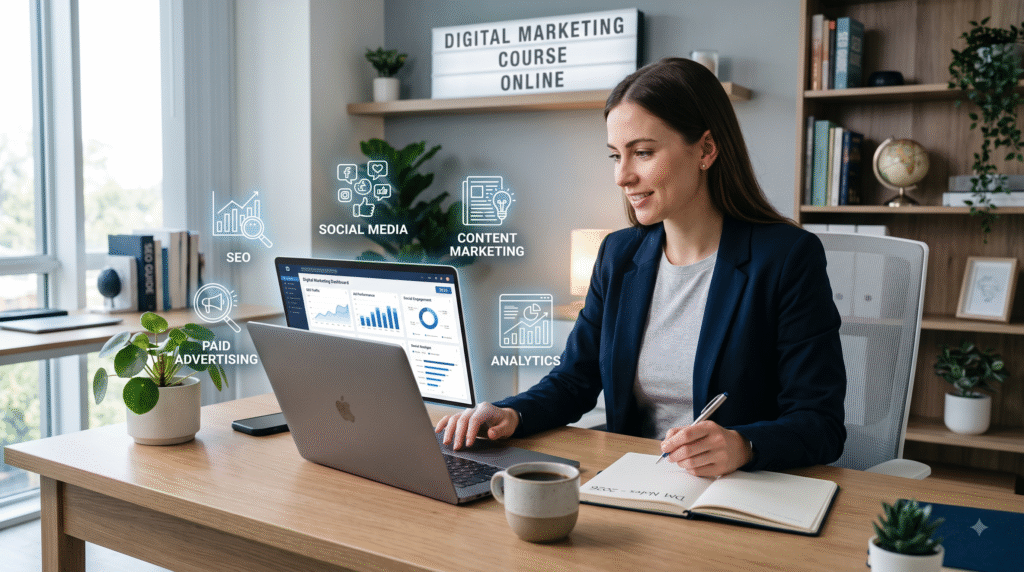 digital marketing course online guide for beginners